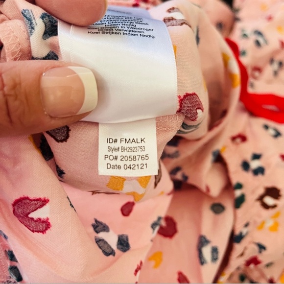 BedHead FIERCE LONG SLEEVE CLASSIC WOVEN COTTON PJ SET Women’s Size Large - Picture 14 of 16